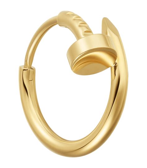 cartier just en clou earrings|just un clou ring cost.